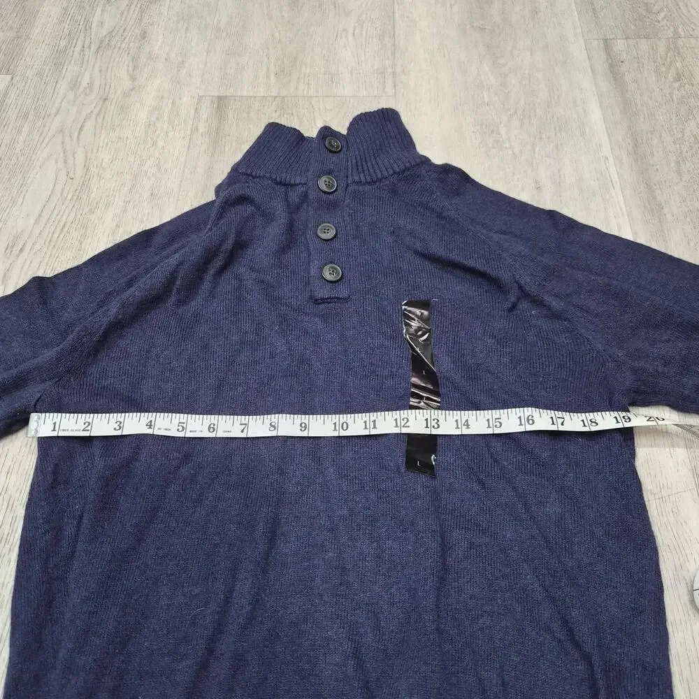 $75 NWT Banana Republic Navy Blue Sweater Size Large